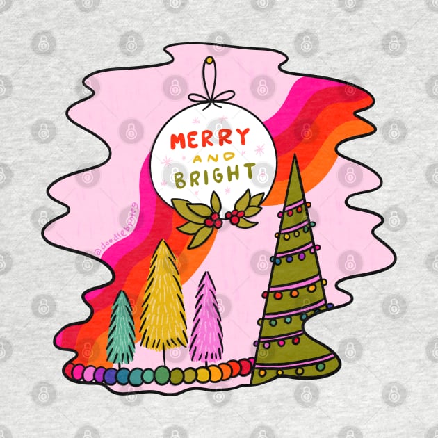 Merry and Bright by Doodle by Meg